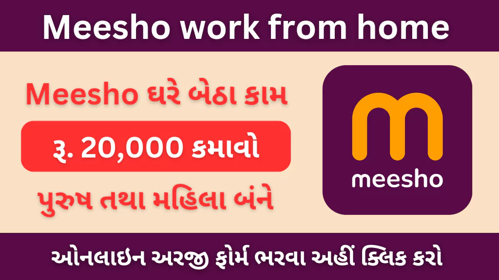 meesho work from home job